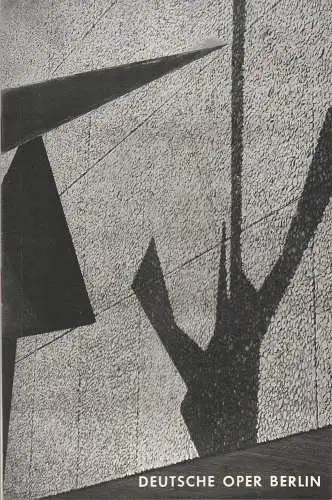 Deutsche Oper Berlin: Programmheft Giuseppe Verdi DER TROUBADOUR 27. Juni 1968 (18). 