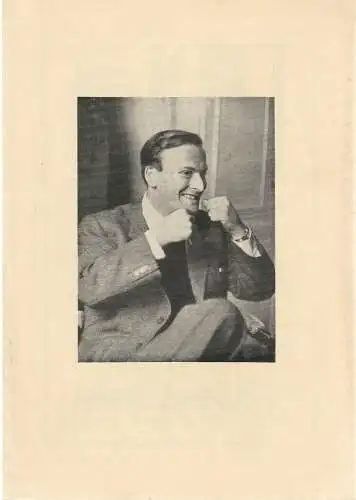 Konzertdirektion Robert Streiber, Kiel: Programmheft YEHUDI MENUHIN  Vereinigte Hamburger Orchester 3. Mai 1959 Ostseehalle Kiel (18). 