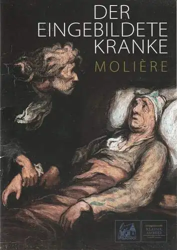 Klassik  Am Meer, Jürgen Kern, Jürgen Mesik: Programmheft Moliere DER EINGEBILDETE KRANKE evangelische Kirche Koserow ( Usedom ) 7. Juli 2016 (18). 