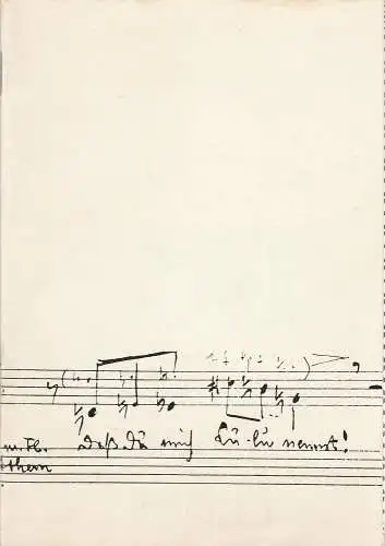 Komische Oper, Hans-Jochen Irmer, Hartmut Henning: Programmheft Alban Berg LULU 13. Mai 1982 (18). 