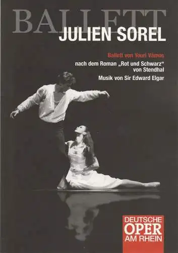 Deutsche Oper am Rhein, Tobias Richter, Silvia Brünig, Eva Wruck: Programmheft JULIEN SOREL Ballett von Youri Vamos Premiere 10. März 2006 Theater Duisburg (18). 