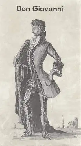Oper der Stadt Köln, Michael Hampe, Klaus-Peter Kehr: Programmheft Wolfgang Amadeus Mozart DON GIOVANNI 30. April 1981 Freie Volksbühne (18). 