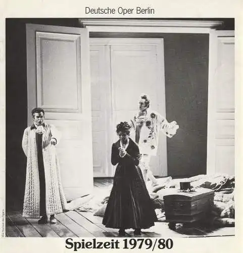 Deutsche Oper Berlin, Siegfried Palm: Deutsche Oper Berlin Spielzeit 1979 / 80 Berliner Festwochen (18). 