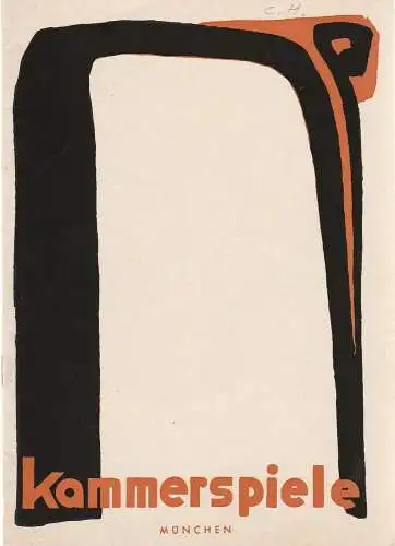 Münchner Kammerspiele, August Everding, Ivan Nagel, Wolfgang Zimmermann, Rolf Schäfer und Hildegard Steinmetz ( Szenenfotos ): Programmheft Friedrich Schiller KABALE UND LIEBE Spielzeit 1964 / 65 Heft 7 (18). 