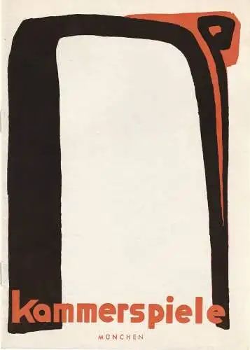 Münchner Kammerspiele, Hans Schweikart, Wolfgang Zimmermann, Stefan Meuschel, Hildegard Steinmetz ( Szenenfotos ): Programmheft Carl Zuckmayer DER HAUPTMANN VON KÖPENICK Spielzeit 1962 / 63 Heft 4 (18). 