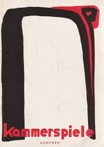 Münchner Kammerspiele, Hans Schweikart, Alfred Erich Sistig, Wolfgang Zimmermann,  Hildegard Steinmetz ( Szenenphotos ): Programmheft Reginald Rose / Horst Budjuhn DIE ZWÖLF GESCHWORENEN Spielzeit 1958 / 59 Heft 1 (18). 