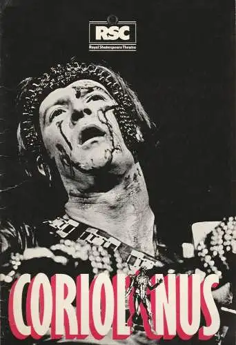 Royal Shakespeare Company, Ellen Goodman, Gisela Riff, Chantal Morel, Reg Wilson: Programmheft William Shakespeare CORIOLANUS Gastspiel der Royal Shakespeare Company 2. - 5. Mai 1979 Schiller Theater (18). 