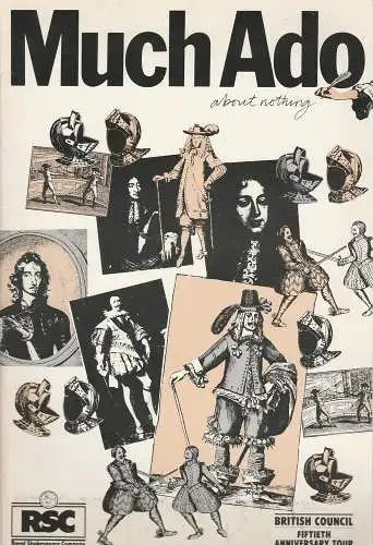 Royal Shakespeare Company, Ellen Goodman: Programmheft William Shakespeare MUCH ADO ABOUT NOTHING 1984 Overseas Tour April 1984 Schiller Theater (18). 