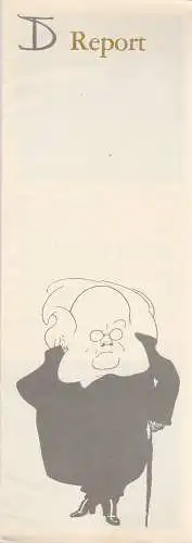 Deutsches Theater, Gerhard Wolfram, Anne Braun, Manfred Bofinger, Gisela Brandt und Cecilie Münchhausen ( Fotos ): Programmheft DEUTSCHES THEATER REPORT Spielzeit 1974 / 75 (18). 