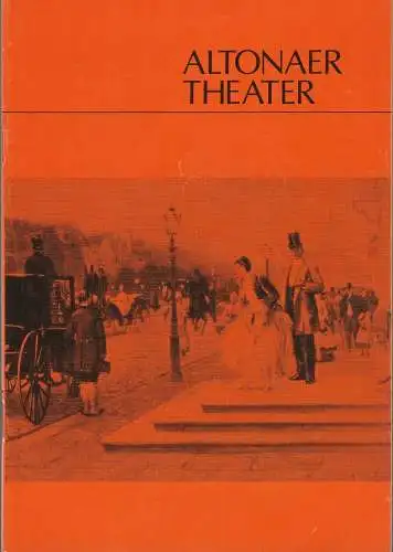 Altonaer Theater, Hans Fitze, Gustav Marr ( Titelblatt ), Jutta Ungelenk-Stamp ( Szenenfoto ): Programmheft Louis Verneuil HERR LAMBERTHIER Spielzeit 1973 / 74 (18). 