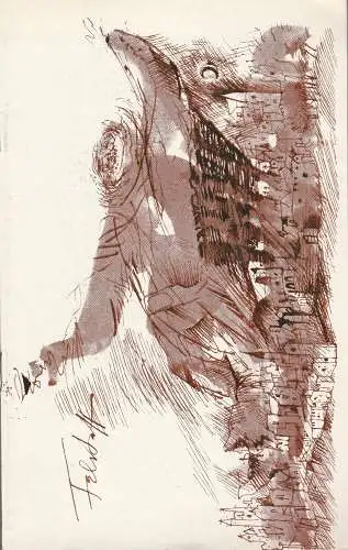 Deutsche Staatsoper Berlin, Deutsche Demokratische Republik, Eberhard Streul, Wilfried Werz: Programmheft Giuseppe Verdi FALSTAFF Premiere  26. Dezember 1971 (18). 