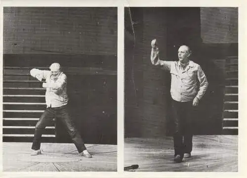 Volksbühne Berlin, Fritz Rödel, Lily Leder, Otto Fritz Hayner, Bernd Frank: Programmheft Dario FO DER NACKTE UND DER MANN IM FRACK / DER DIEB DER NICHT ZU SCHADEN KAM Spielzeit 1982 / 83 (18). 