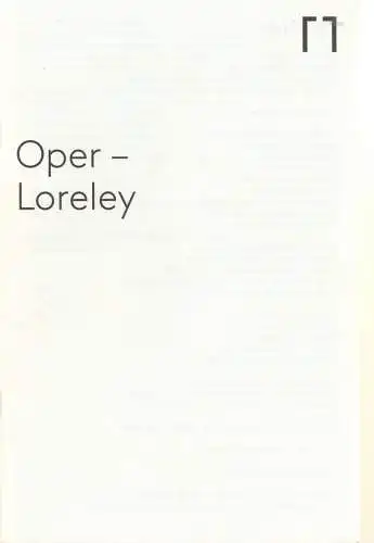 Genossenschaft Konzert und Theater St. Gallen, Werner Signer, Peter Heilker, Florian Schreiber, Deborah Maier, Toni Suter (Probenfotos): Programmheft Alfredo Catalani LORELEY  Premiere 23. Juni 2017 Klosterhof St. Galler Festspiele 2017 (18). 