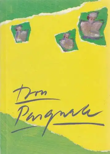 Rossini Opernfestval Rügen 1997, Wilhwlm Keitel, Peter Schmidt, Tim-Christian Schwittk: Programmheft Gaetano Donizetti  DON PASQUALE Rossini Opernfestval Rügen 1997 (18). 