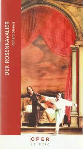 Oper Leipzig, Henri Maier: Programmheft Wiederaufnahme Richard Strauss DER ROSENKAVALIER 25. Dezember 2005 Opernhaus Spielzeit 2005 / 2006 (18). 
