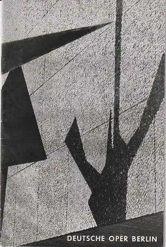 Deutsche Oper Berlin: Programmheft Giacomo Puccini LA BOHEME 8. April 1965 (18). 