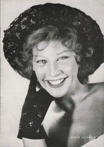 Berliner Theater, Hela Gerber, Günter von Wyhl: Programmheft Ira Levin TU DAS NICHT ANGELIKA ca. 1963   ( Critics Choice ) (18). 