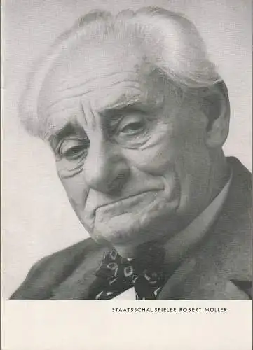 Berliner Theater, Hela Gerber, Günter von Wyhl: Programmheft Bernhard Shaw HAUS HERZENSTOD  1963 (18). 
