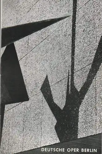 Deutsche Oper Berlin: Programmheft Modest Mussorgsky BORIS GODUNOW 18. Juni 1967  Heft Juni / Juli 1967 (18). 