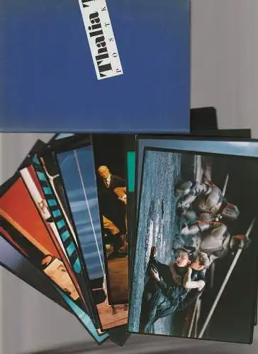 Thalia Theater Hamburg: 15 POSTKARTEN ZU AUFFÜHRUNGEN IM THALIA THEATER HAMBURG  ca. 1995 / 1996 (18). 