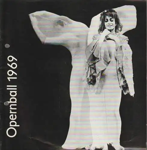 Generalintendanz der Württembergischen Staatstheater Stuttgart: Programmheft   STAATSTHEATER STUTTGART OPERNBALL 1969 (18). 