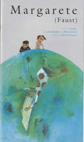 Erzgebirgische Theater- und Orchester GmbH, Eduard-von-Winterstein-Theater Annaberg, Steffen Senger, Michael Eccarius, Sylvia Graupner, Beate Kirste: Programmheft Charles Gounod MARGARETHE Premiere 13. April 2003 Spielzeit 2002 / 2003 Heft 11 (18). 