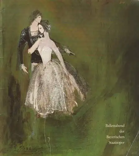 Bayerische Staatsoper, Wolfgang Sawallisch, Edmund Gleede, Peter Farmer: Programmheft BALLETT-TAGE 1983 GALA-ABEND 29. April 1983 Nationaltheater München (18). 