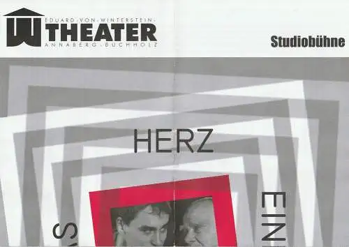Erzgebirgische Theater- und Orchester GmbH, Eduard-von-Winterstein-Theater Annaberg, Steffen Senger, Silvia Giese, Gudrun Müller: Programmheft Lutz Hübner DAS HERZ EINES BOXERS Premiere 5. April 2002 Studiobühne Spielzeit 2001 / 2002 Heft 9 (18). 