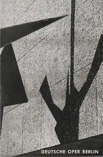 Deutsche Oper Berlin, Gustav Rudolf Sellner: Programmheft BALLETTABEND 12. September 1964 (18). 