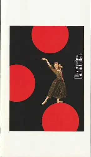 Bayerisches Staatsballett, Ivan Liska , Wolfgang Oberender, Anna Schulz, Pierre Mendell: Programmheft Jules Massenet MANON BAYERISCHES STAATSBALLETT Premiere 19. Dezember 2000 (18). 