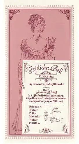Theater der Stadt Cottbus, Johannes Steurich, Jutta Maria Winkler, Christa-Maria Kross, Walter Böhm ( Grafik ): Programmheft Johann Strauss WIENER BLUT Premiere 27. 5. 1984 Spielzeit 1983 / 84 Nr. 13 (18). 
