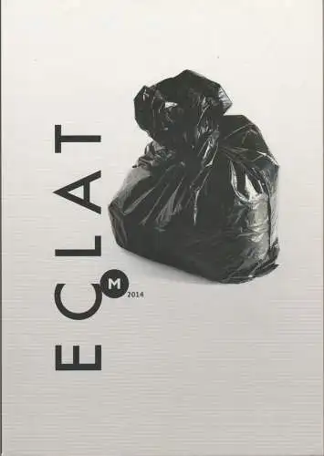 Musik der Jahrhunderte, Stadt Stuttgart, Christine Fischer, Björn Gottstein, Annette Eckerle, Teresa Roelcke, palmer projekt: Programmheft ECLAT FESTIVAL FÜR NEUE MUSIK STUTTGART 6. - 9. Februar 2014 Programmbuch (18). 