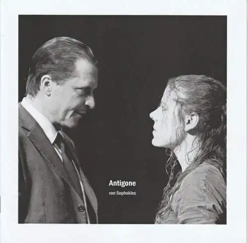 Theater tri-bühne Stuttgart: Programmheft Sophokles ANTIGONE Spielzeit 2009 / 2010 (18). 