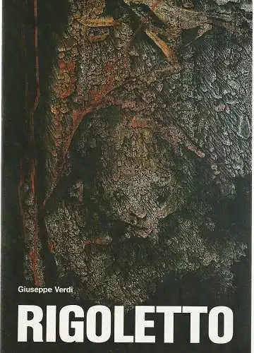 Landestheater Mecklenburg Neustrelitz, Manfred Straube, Michael Giebler, Michael Gundermann ( Titel ), Wolffgang Reichenbach ( Originalbeitrag ): Programmheft Giuseppe Verdi RIGOLETTO Premiere 25. September 1993 Nr. 15 / 1993 (18). 