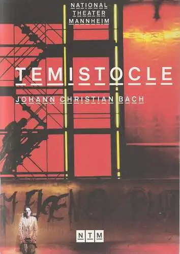 Nationaltheater Mannheim, Lutz Wengler, Christiane Plank-Baldauf, Michael J. Böhm, Klaus-Peter Kehr: Programmheft Johann Christian Bach TEMISTOCLE Premiere 6. Juli 2012 Opernhaus 233. Spielzeit 2011 / 2012 (18). 