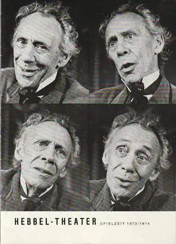 Hebbel-Theater, Hela Gerber, Rainer Witzenbacher: Programmheft von Schönthan DER RAUB DER SABINERINNEN Spielzeit 1973 / 1974 (18). 