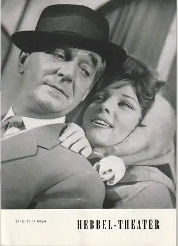 Hebbel-Theater, Hanns Schuster: Programmheft Karin Jacobsen DIE GROSSEN SEBASTIANS Spielzeit 1963 / 64 (18). 