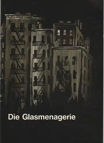 Renaissance-Theater Berlin: Programmheft Tennessee Williams DIE GLASMENAGERIE Spielzeit 1964 / 65 (18). 