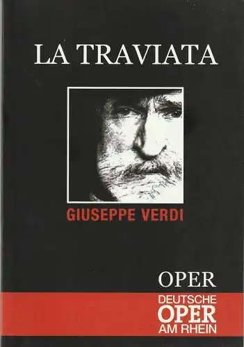 Deutsche Oper am Rhein, Theatergemeinschaft Düsseldorf  Duisburg, Tobias Richter, Timothy Coleman, Wiebke Hetmanek, Sandra Schumacher: Programmheft Giuseppe Verdi LA TRAVIATA (18). 