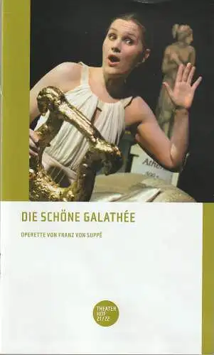 Theater Hof, Reinhardt Friese, Lothar Krause: Programmheft Franz von Suppe DIE SCHÖNE GALATHEE Premiere 6. Mai 2022 Spielzeit 2021 / 22 (18). 