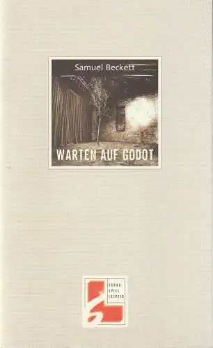 Schauspiel Leipzig, Neue Szene, Wolfgang Engel, Dagmar Borrmann, Matthias Caffier, Horst Vogelgesang, Rolf Arnold ( Probenfotos ): Programmheft Samuel Beckett WARTEN AUF GODOT Premiere 23. Januar 1999 Spielzeit 1998 / 99 Heft 6 (18). 