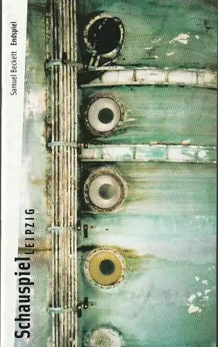 Schauspiel Leipzig, Theater hinterm Eisernen, Wolfgang Engel, Esther Holland-Merten, Rolf Arnold ( Probenfotos ): Programmheft Samuel Beckett ENDSPIEL Premiere 26. Februar 2005 Spielzeit 2004 / 2005 Heft 7 (18). 