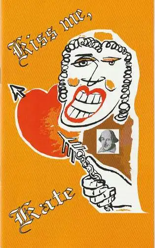 Eduard-von-Winterstein-Theater Annaberg, Hans-Hermann Krug, Michael Eccarius: Programmheft Cole Porter KÜSS MICH, KÄTCHEN Premiere 29. Dezember 1995 Spielzeit 1995 / 96 Heft 10 (18). 