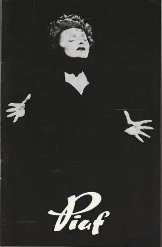 Eduard-von-Winterstein-Theater Annaberg, Peter Löpelt, Michael Eccarius: Programmheft Pam Gems PIAF Premiere 1. Juni 1991 Spielzeit 1990 / 91 Heft 17 (18). 