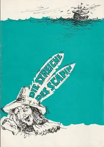 Kreistheater Annaberg, Rudolf Uhlig, Dieter Hübner, Siegfried Gärtner: Programmheft Moliere DIE STREICHE DES SCAPIN Spielzeit 1970 / 71 Heft 2 (18). 