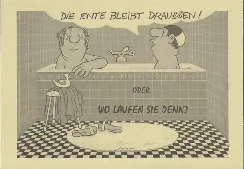Eduard-von-Winterstein-Theater Annaberg Studiobühne, Hans Hermann Krug, Silvia Giese: Programmheft Loriot DIE ENTE BLEIBT DRAUßEN Premiere 26. Oktober 2006 Spielzeit 2006 / 2007 Heft 2 (18). 