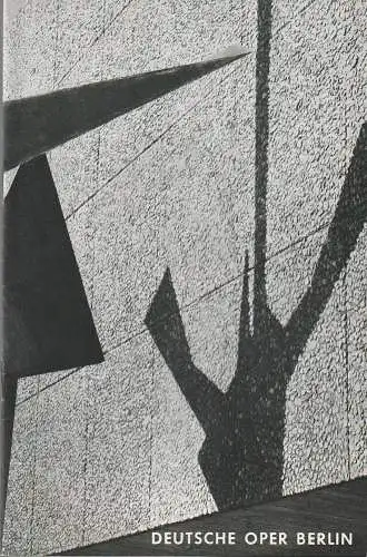 Deutsche Oper Berlin, Gustav Rudolf Sellner: Programmheft Modest Petrowitsch Mussorgski BORIS GODUNOW 8. April 1971 (18). 