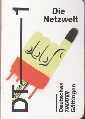 Deutsches Theater Göttingen, Erich Sidler, Matthias Heid, Thomas Müller ( Probenfotos ): Programmheft Jennifer Haley DIE NETZWELT Premiere 23. April 2016 Spielzeit 2015 / 16 890 (18). 
