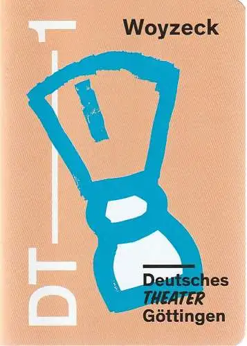 Deutsches Theater Göttingen, Erich Sidler, Jascha Fendel, Thomas M. Jauk ( Probenfotos ): Programmheft Büchner / Waits / Wilson WOYZECK Premiere 7. Dezember 2019 Spielzeit 2019 / 20 945 (18). 