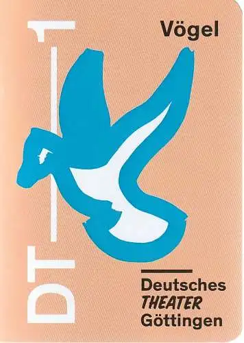 Deutsches Theater Göttingen, Erich Sidler, Matthias Heid, Axel J. Scherer ( Probenfotos ): Programmheft Wajdi Mouawad VÖGEL Premiere 21. September 2019 Spielzeit 2019 / 20 941 (18). 
